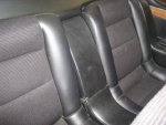 silver CSL backseat